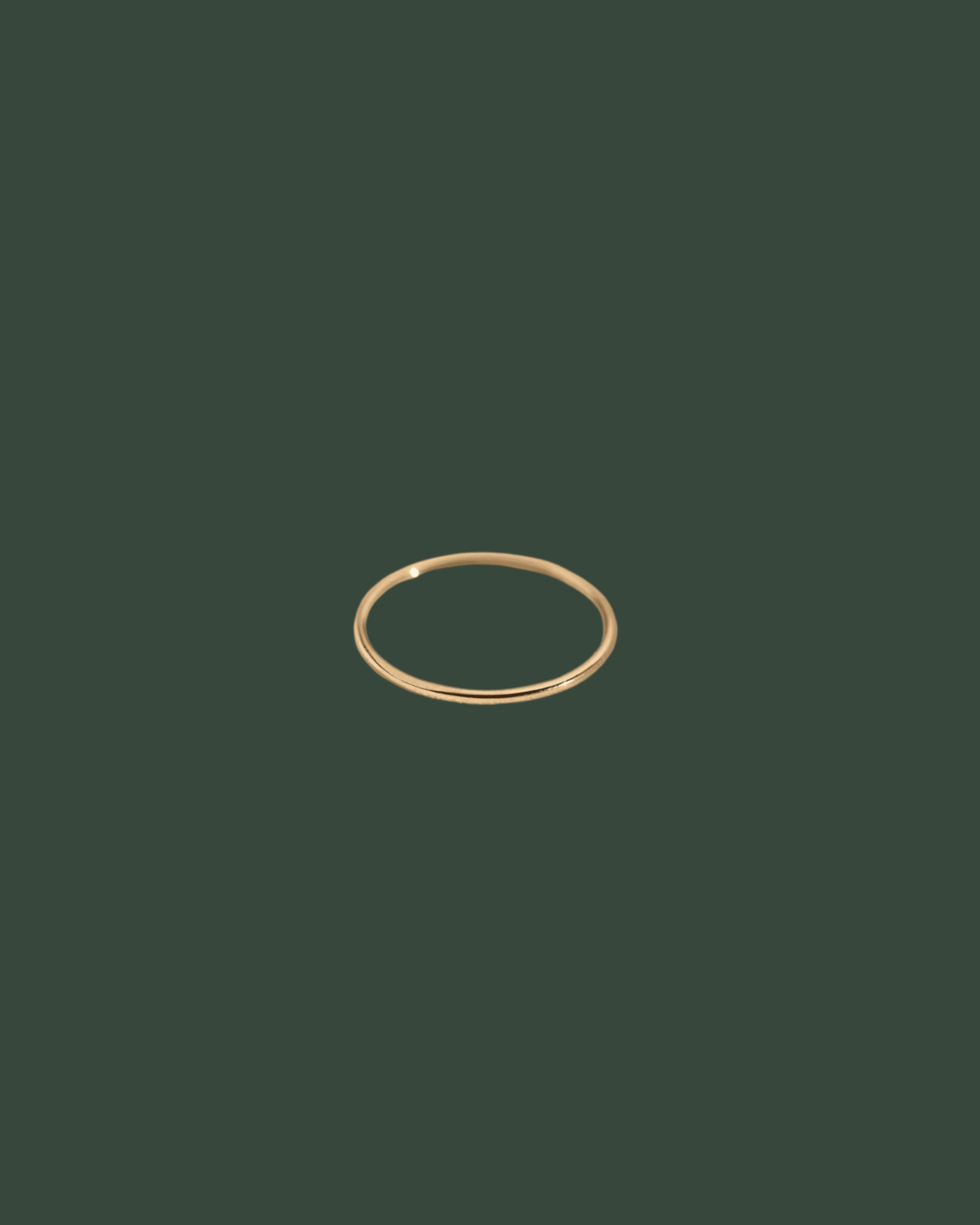 Gold ring with diamond